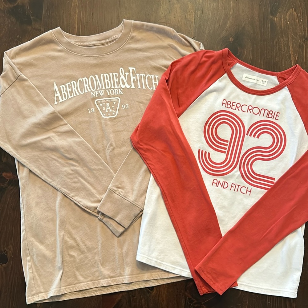 Girl’s Abercrombie tops. Size 13/14